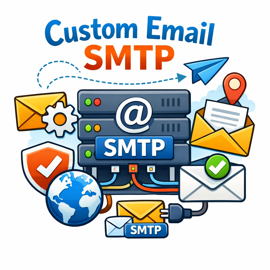Custom Email SMTP