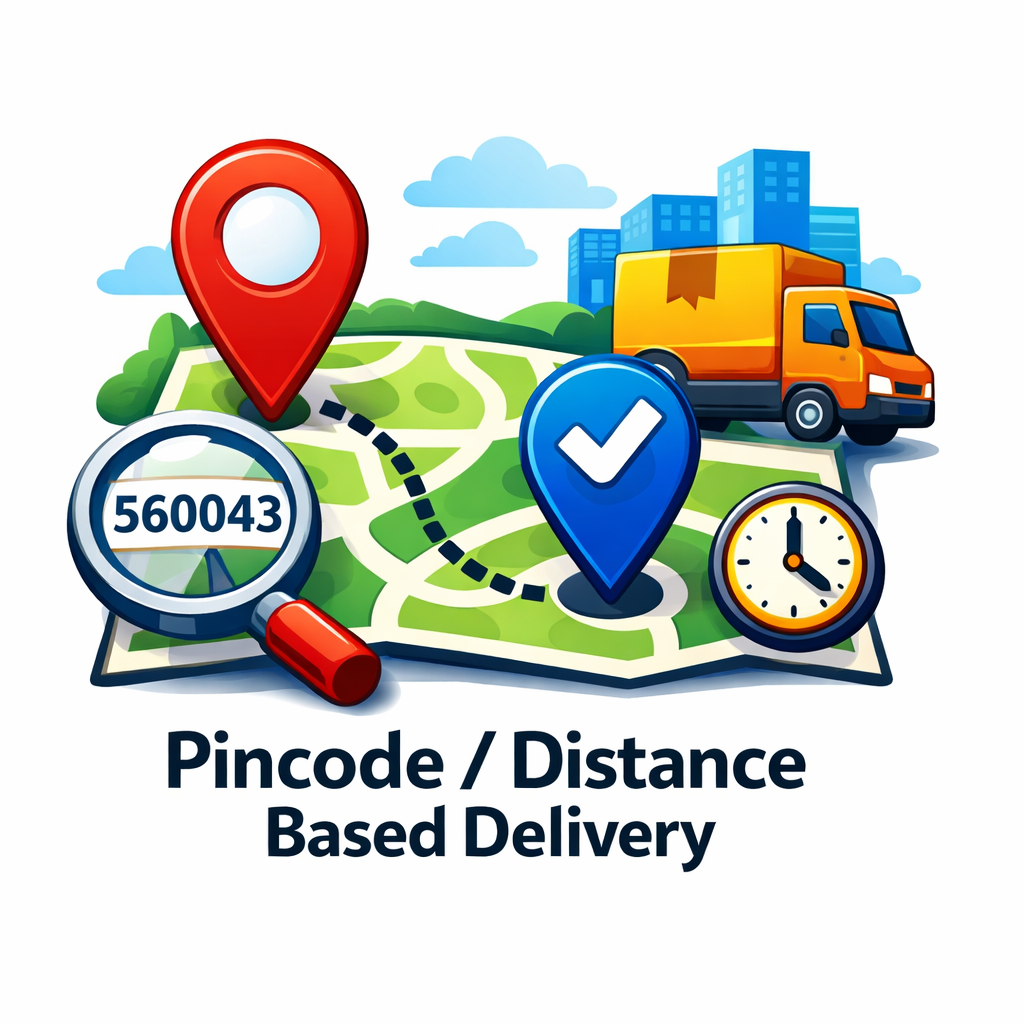 Pincode / Distance Based Delivery