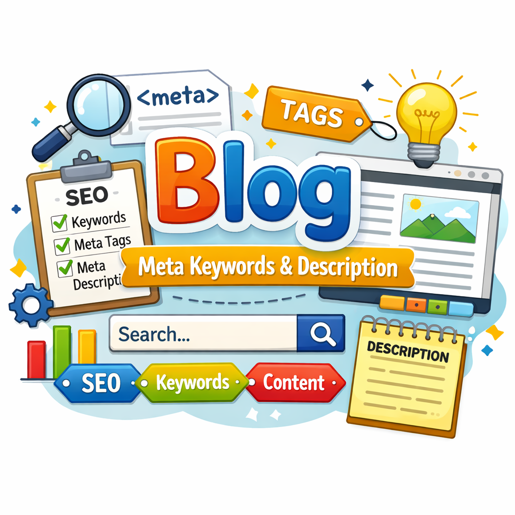 Blog with Meta Keywords & Description